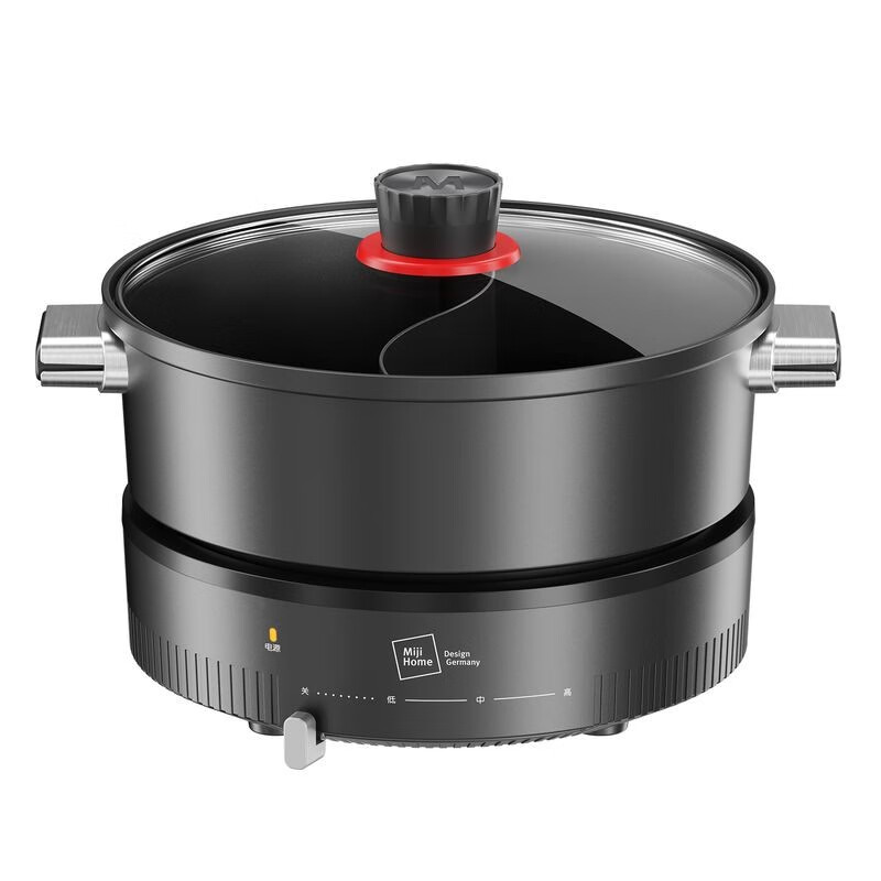 米技生活(Miji Home)多功能锅鸳鸯电火锅一锅多用 EMP-L4501 4.5L MIJI HOME高清大图