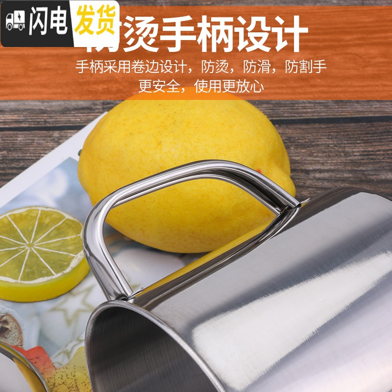 三维工匠随手杯304不锈钢家用儿童喝水杯带盖带手柄泡茶咖啡杯防烫防摔杯 304带盖100mm杯咖啡器具