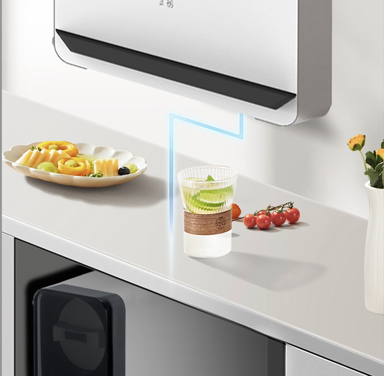 苏宁宜品 P-70S 管线机 支持制热 壁挂式设计高清大图