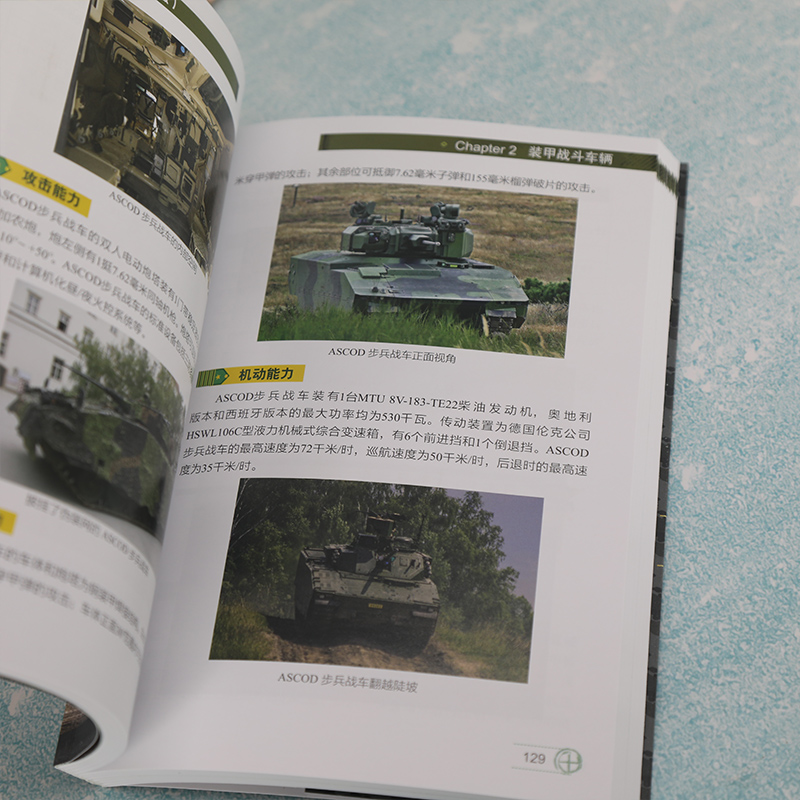 [正版]军用车辆鉴赏 珍藏版 世界武器鉴赏系列 单兵坦克装甲列车现代兵器书籍 武器装备 青少年科普读物 军事大全百科名高清大图