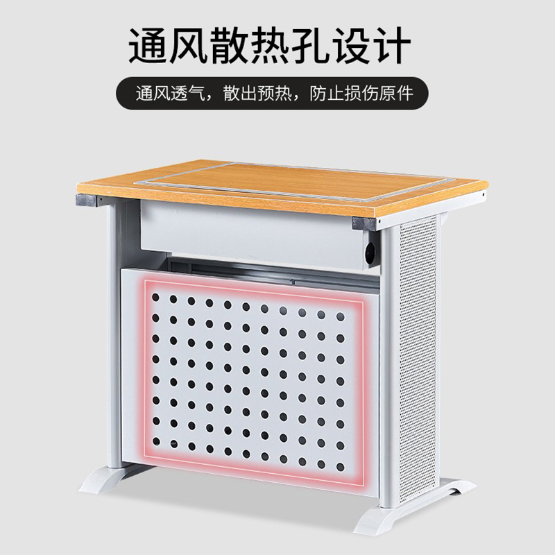 杰成通达 翻转电脑桌 培训桌