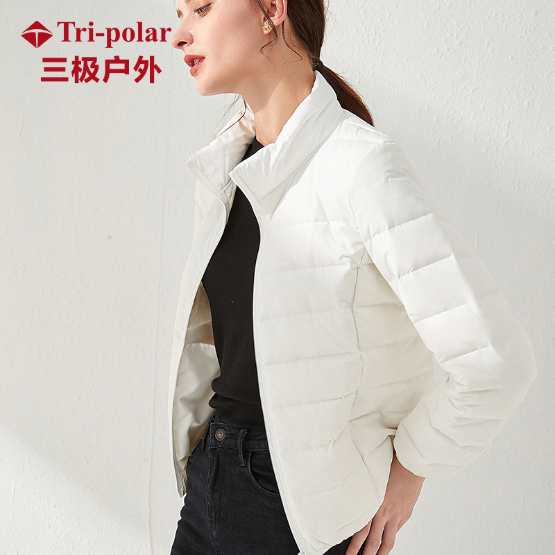 TP9013 新款韩版外套秋冬立领羽绒服女短款