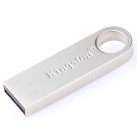 金士顿（KINGSTON）64GB U盘 USB3.0 DTSE9G2 金属银色亮薄 读速100MB/