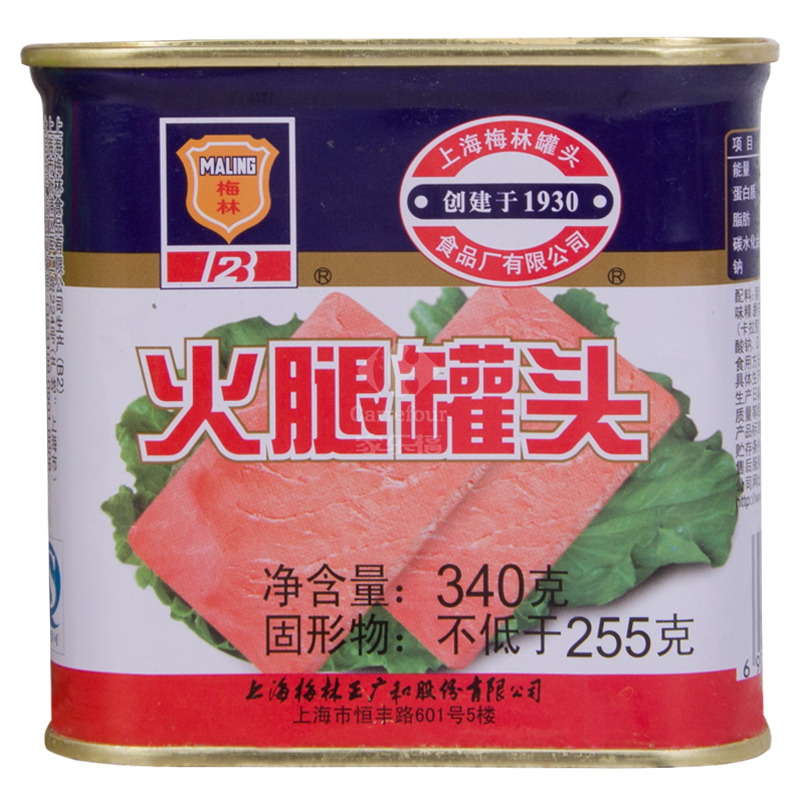 梅林 梅林火腿(方形) 340g高清大图