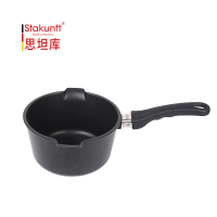 德国制造思坦库双导流口牛奶锅20cm