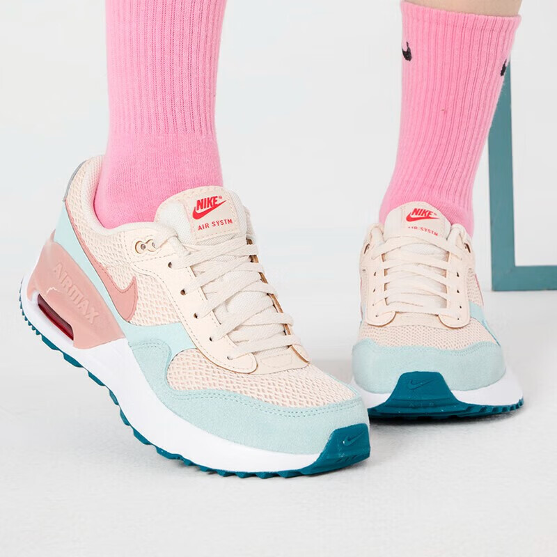 耐克nike女鞋夏新款运动鞋airmax时尚气垫鞋缓震透气跑步鞋休闲鞋dq