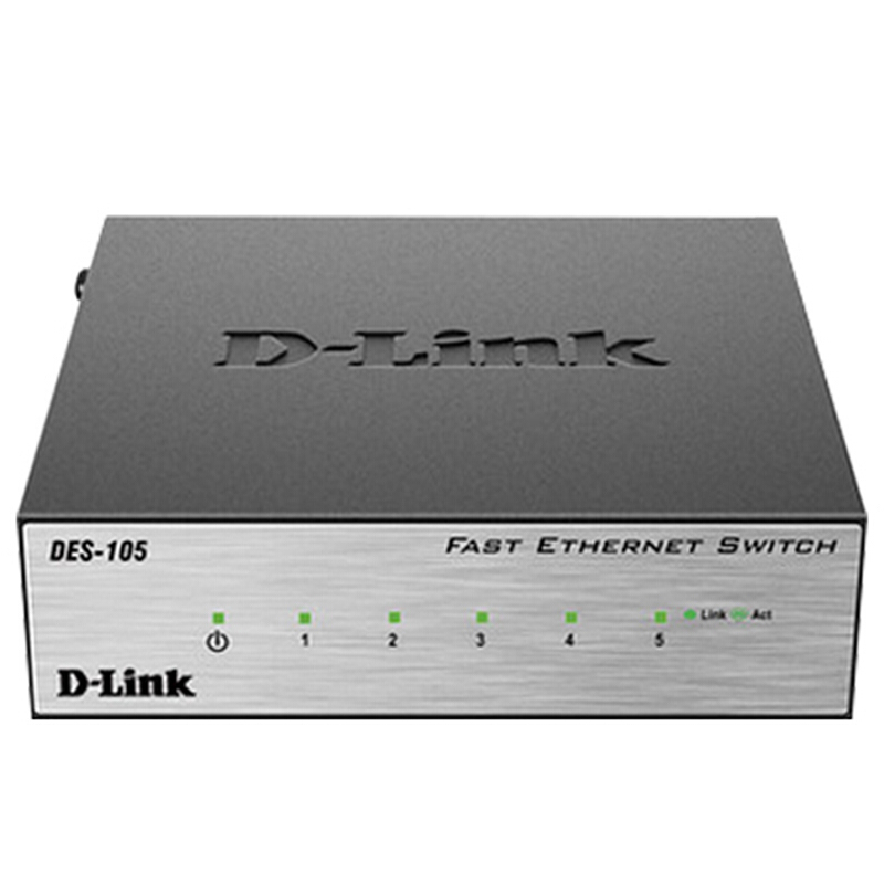 友讯(D-Link)dlink DES-105 百兆 交换机5口 单位:台