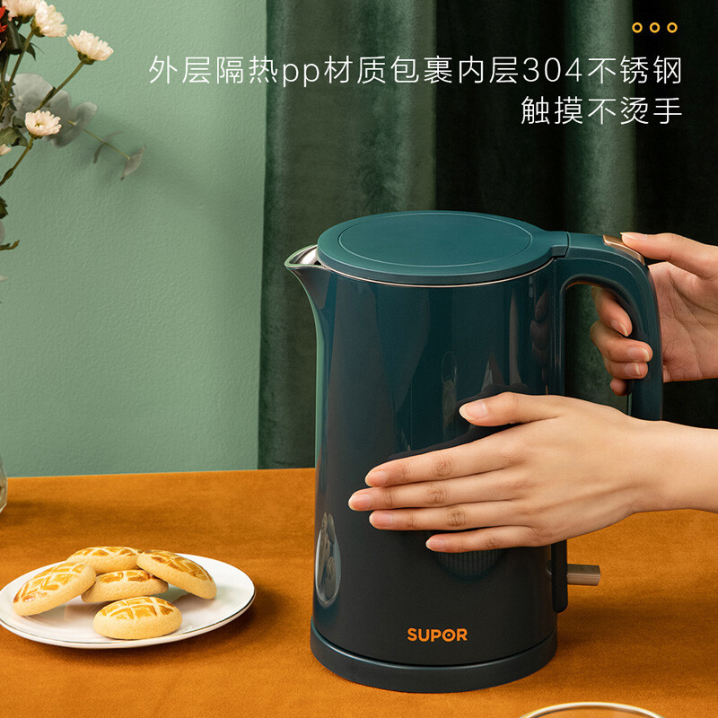 苏泊尔(SUPOR)电热水壶烧水保温一体自动断电低音煮水器开水壶家用大容量SW-15J625