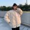 2021棒球服棉衣外套女秋冬新款刺绣夹棉加厚面包服韩系学生棉袄
