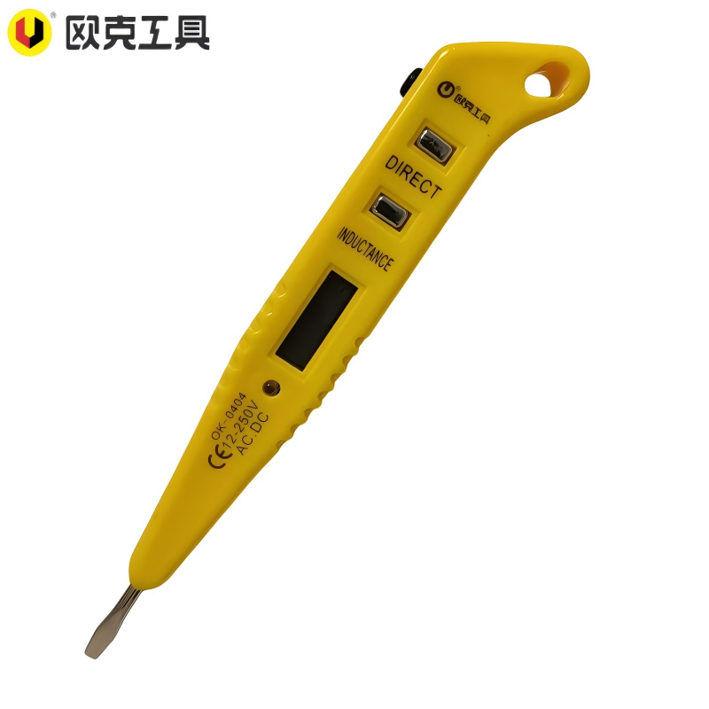 欧克 数显感应测电笔带灯 OK-0404 AC.DC12-250V OK-0404AC.DC12-250V