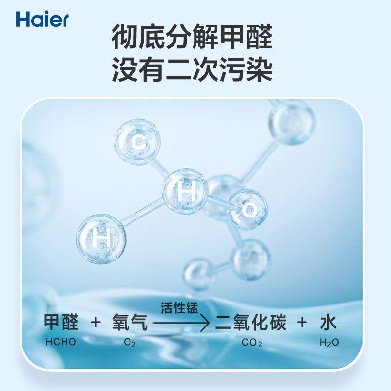 海尔(Haier)KFR-35GW/C2LGA81U1家用1.5匹新一级变流空调挂机劲爽节能急速冷暖除醛新品空调图片
