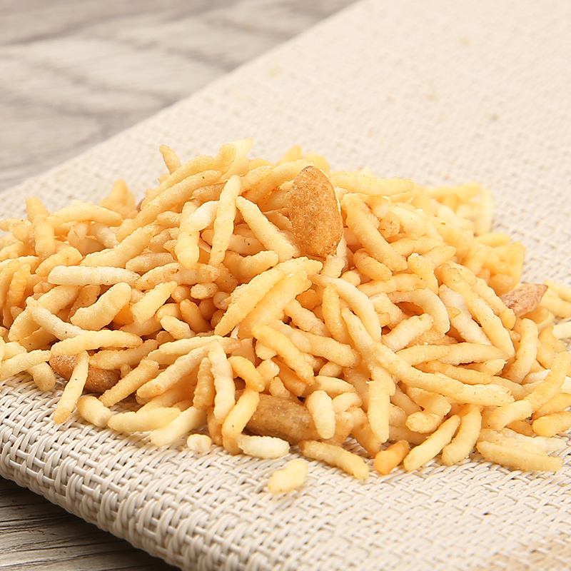 口水娃炒米500g小包装泰国风味炒米牛肉味散装休闲零食品小吃炒货