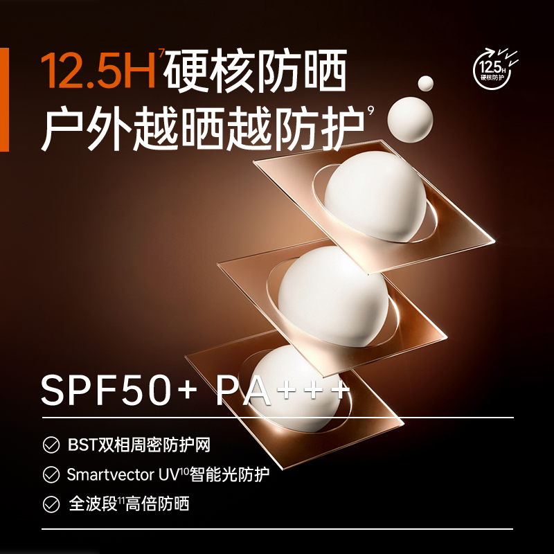 地壳 轻透倍护物理防晒乳 15g高清大图