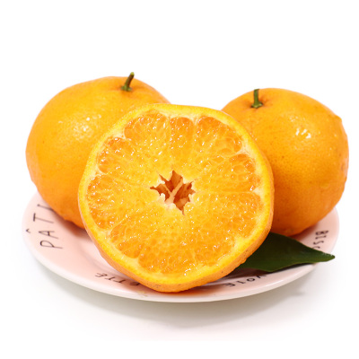 【鲜贝达】四川春见耙耙柑8.5斤装（75-80mm） 新鲜水果 柑橘子橙子 维C VC