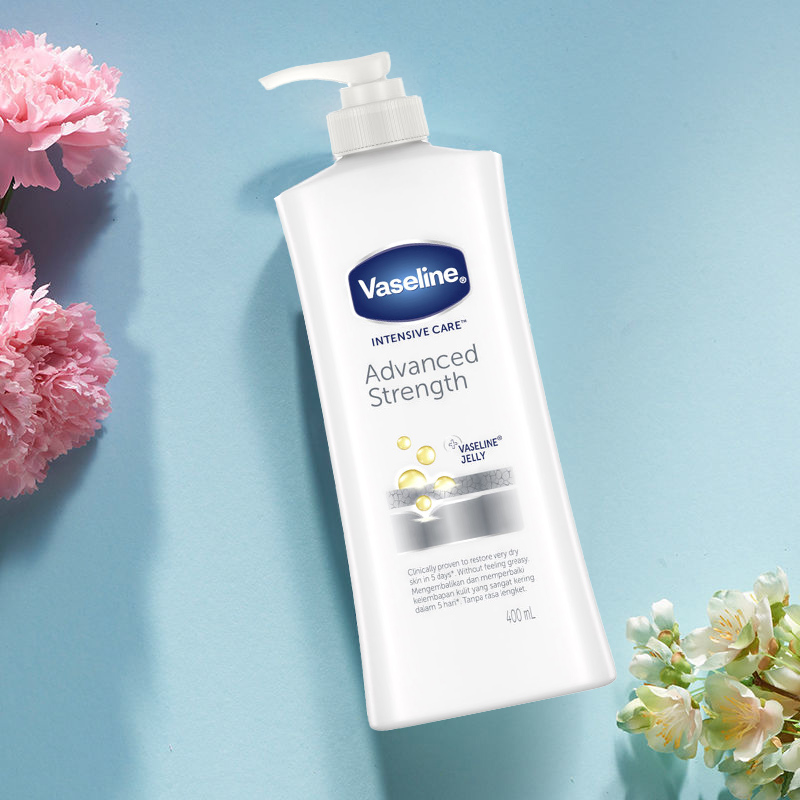 VASELINE凡士林洋甘菊身体乳 400ml滋润保湿高清大图