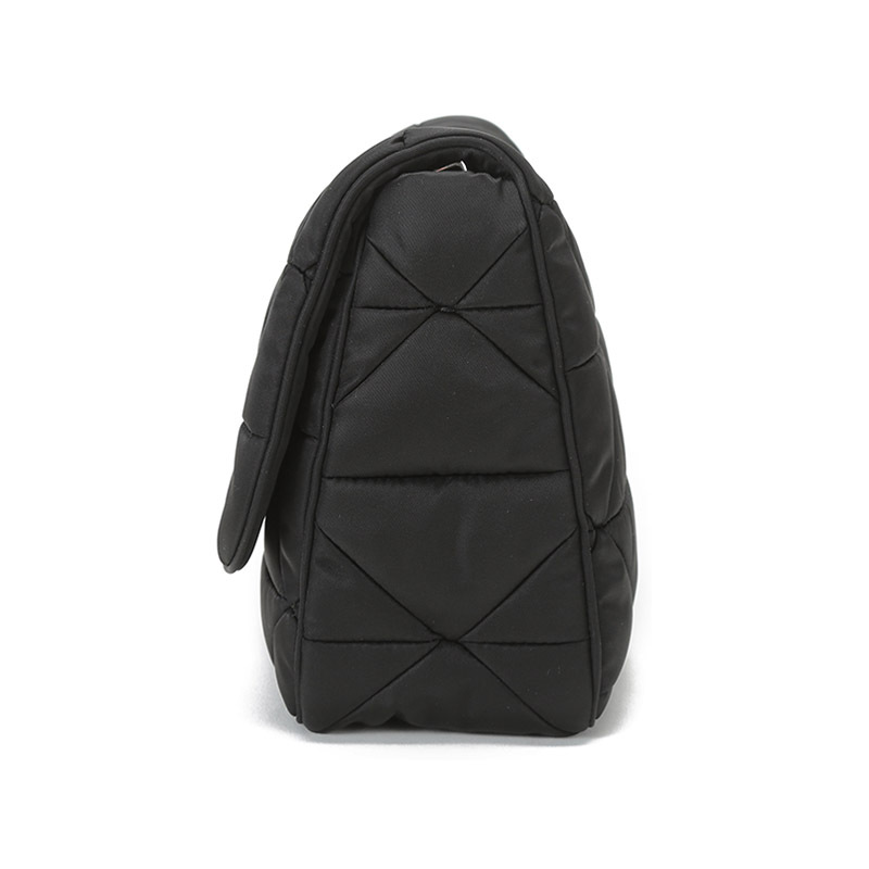 prada普拉达女士织物单肩斜挎包带小包1bd290rdjn