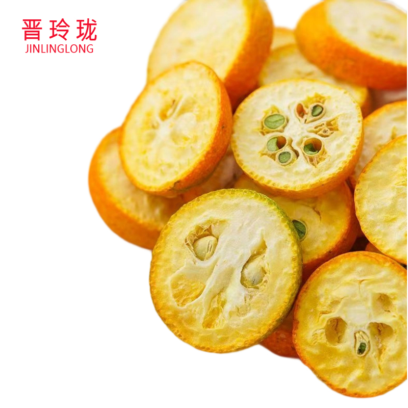 晋玲珑冻干金桔干120g/瓶高清大图