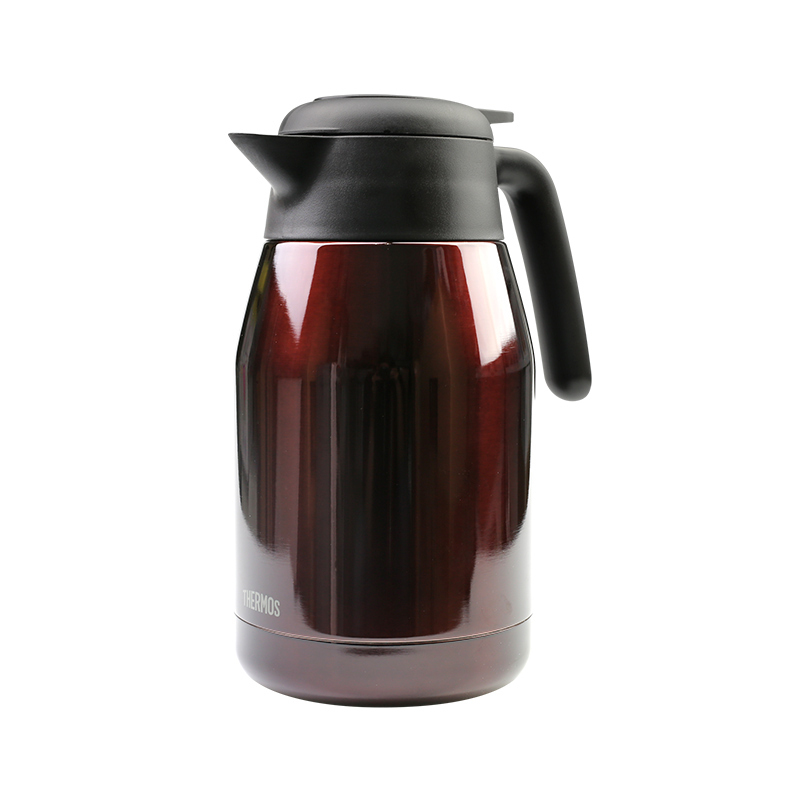 [大容量]膳魔师Thermos不锈钢通用保冷壶保温壶保温杯 THS-1500-CBW 1.5L 咖啡色