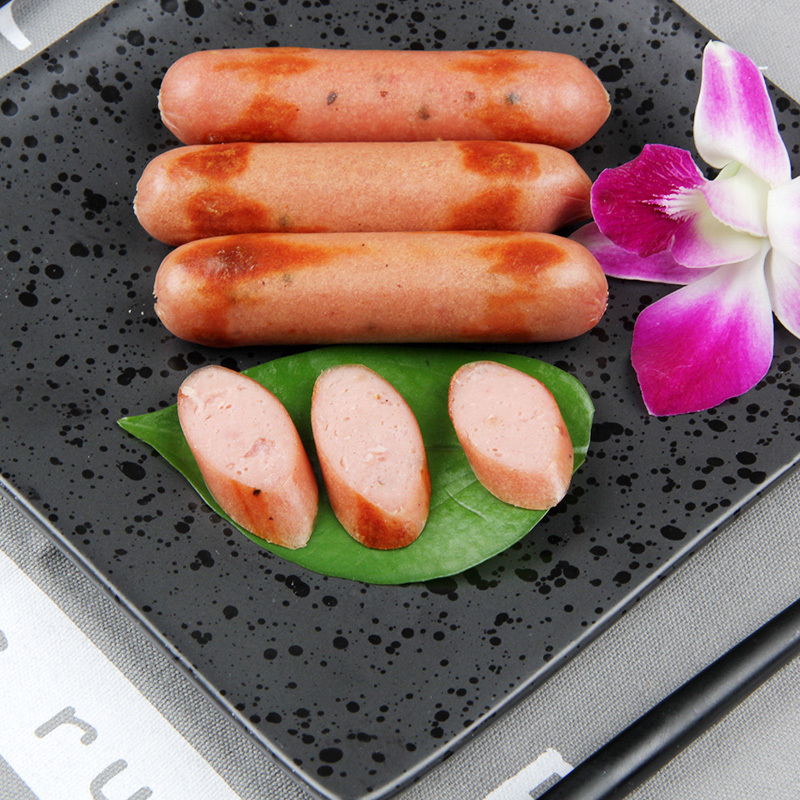 鲜逢 冷冻黑椒香肠 225g 10根 火锅食材 烤肠系列