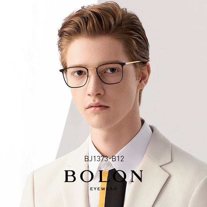 BOLON暴龙2020年新款男士钛金属光学眼镜商务框近视镜架BJ1373