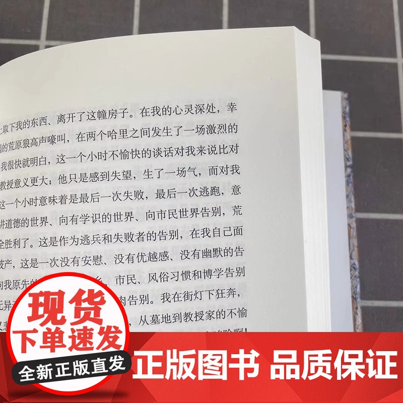 [译文经典]荒原狼 赫尔曼黑塞 诺贝尔文学奖得主 无删减完整版 外国现当代故事世界名著 初高中课外阅读书籍上海译文出版社高清大图