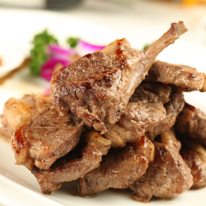 伊为乐 宁夏盐池滩羊肉 法式羊肋排500g/袋 羊排油煎 烧烤食材 正宗散养 口感鲜美无膻味 0.5KG
