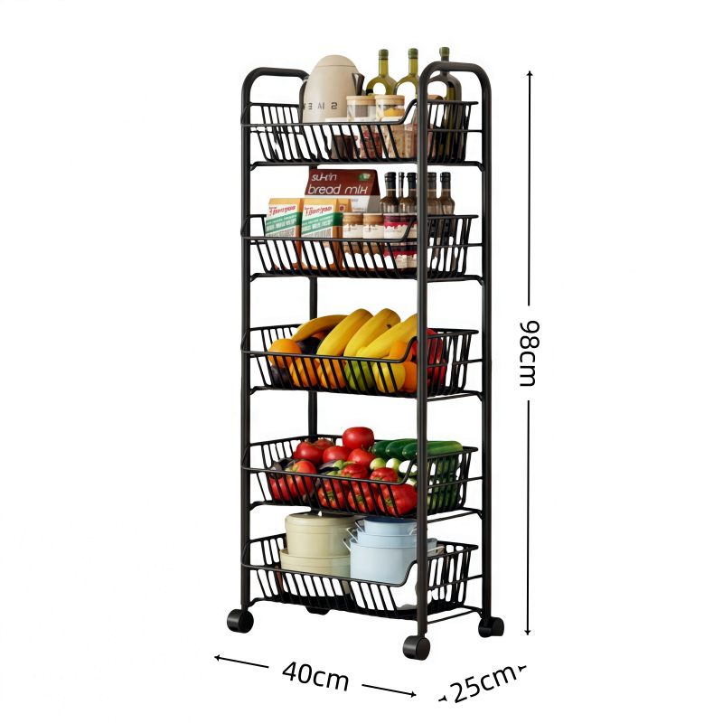 义尊 厨房小推车 B5-98 个高清大图