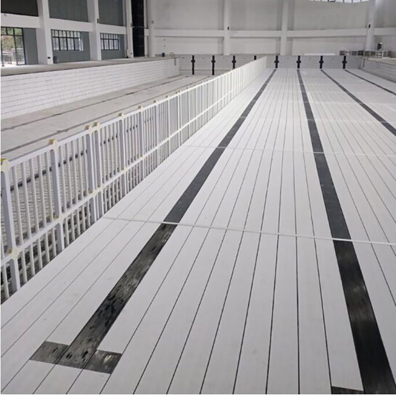 Quntai游泳池深水区增高垫层全新原料UPVC材质全铺模块化垫高板/平方高清大图