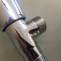 九牧(JOMOO)角阀铜体加厚冷热水器马桶三角阀止水门开关家用7405544055 44055热水角阀 正品带防伪码