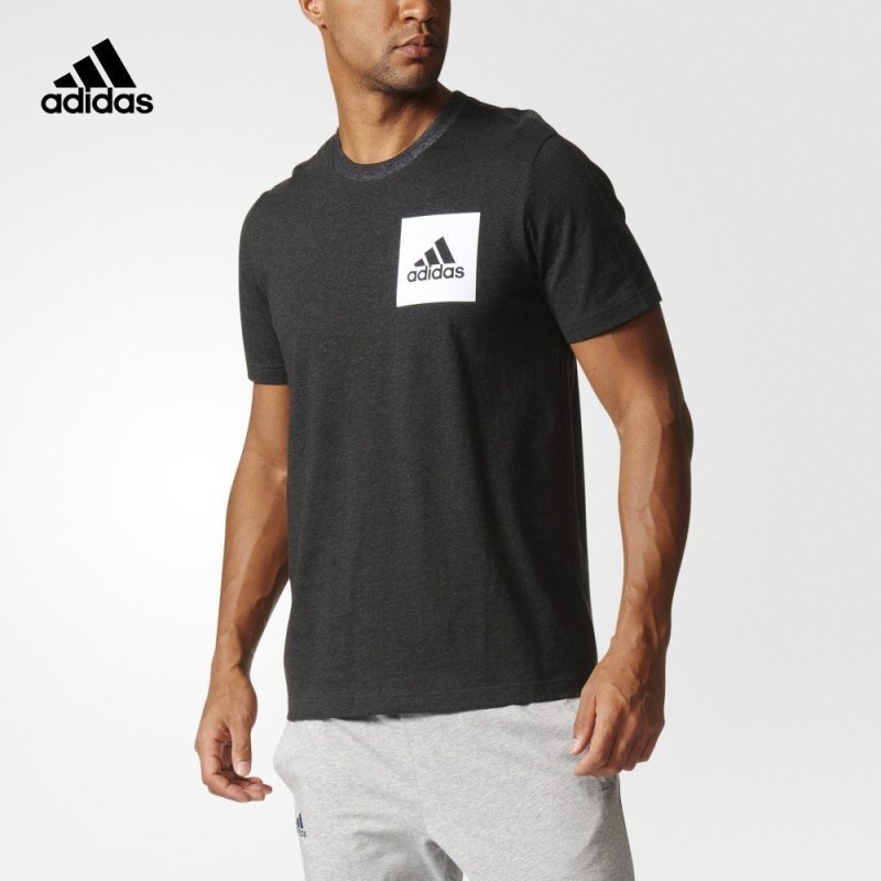 adidas阿迪达斯 新款男子短袖T恤BQ0357