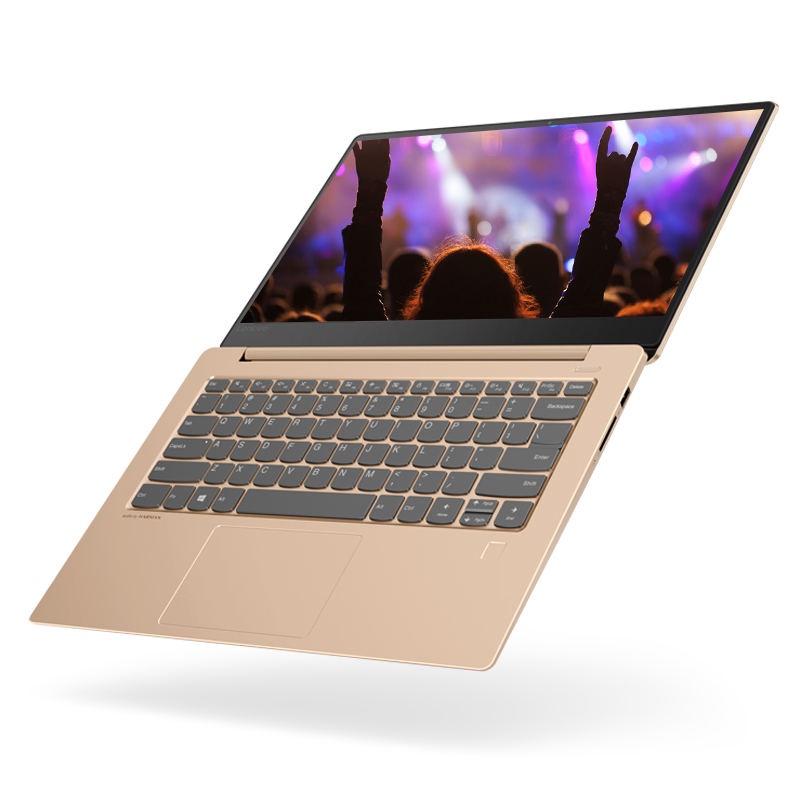 联想(Lenovo)小新Air 14英寸轻薄本学生笔记本电脑(I7-8550U 8G 256GB SSD 2G独显 金色