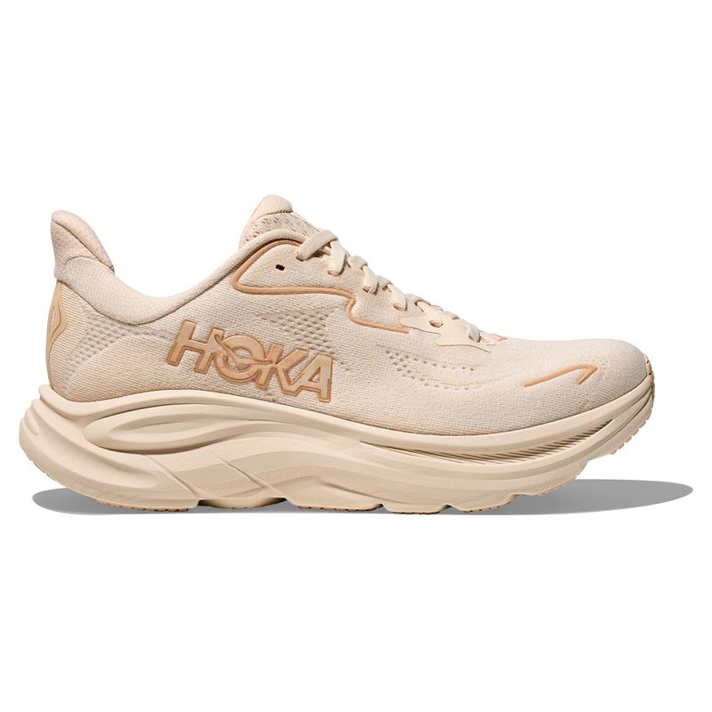 Hoka OneOne新款女款越野跑鞋超轻缓震设计透气舒适跑步训练鞋越野跑鞋 VANILLA/BIRCH 40.5