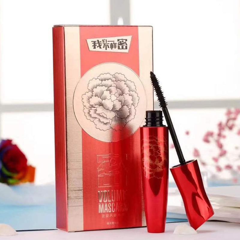 送眼线笔睫毛夹蝶美娜变态长睫毛膏防水拉长不晕染浓密卷翘 密旋风[送眼线笔睫毛夹]