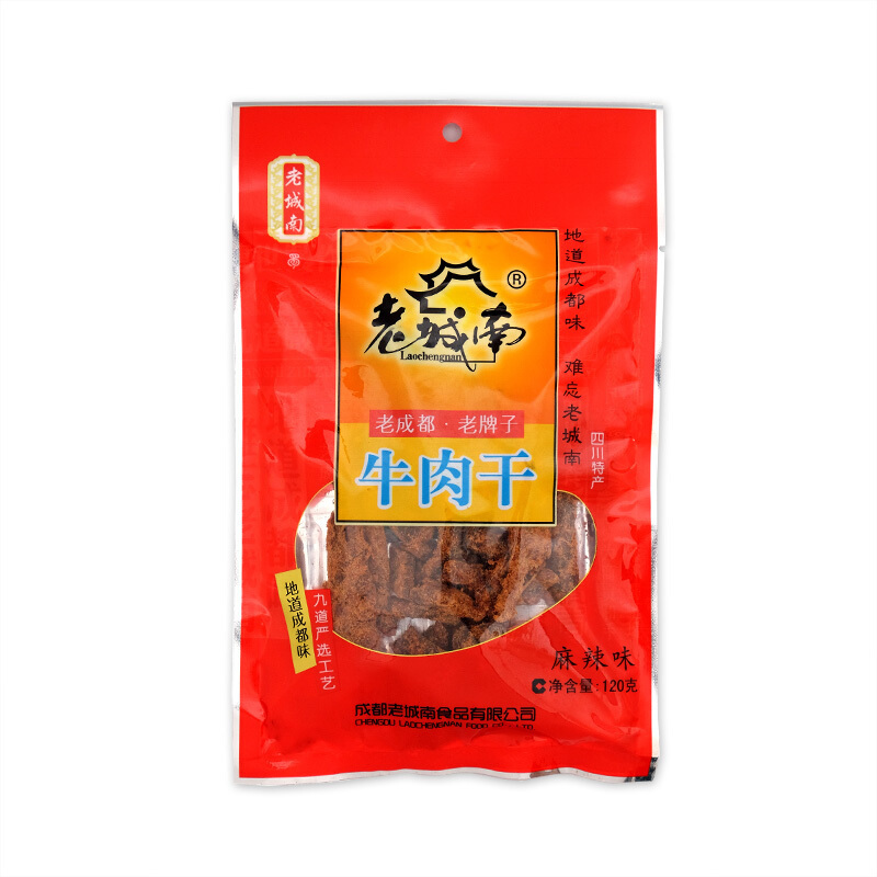 老城南牛肉干(麻辣味)120g