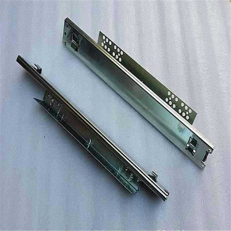 橱柜闪电客拉篮轨道加厚抽屉侧装导轨碗柜可调三节侧挂厨房厨柜碗篮