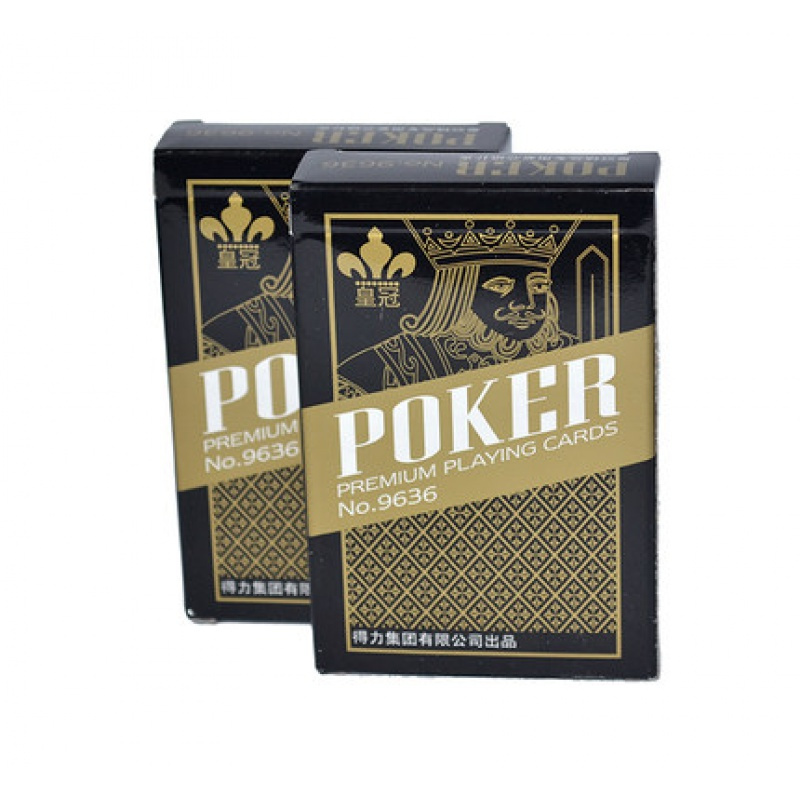 得力皇冠扑克牌质感好经济耐用 聚会游戏牌扑克牌 家用聚会娱乐