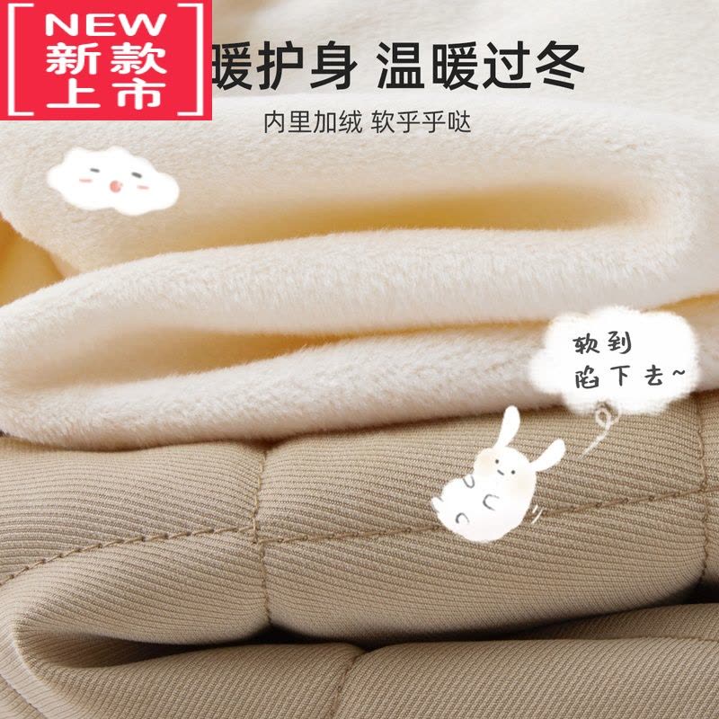 可莉允宝宝棉服冬季婴儿上衣加绒儿童棉袄加厚女童衣服童装男童棉衣冬装图片