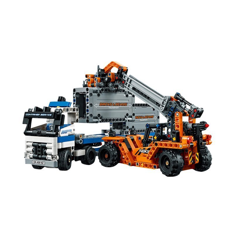乐高(LEGO)科技系列 集装箱运输 42062 儿童塑料积木玩具631颗