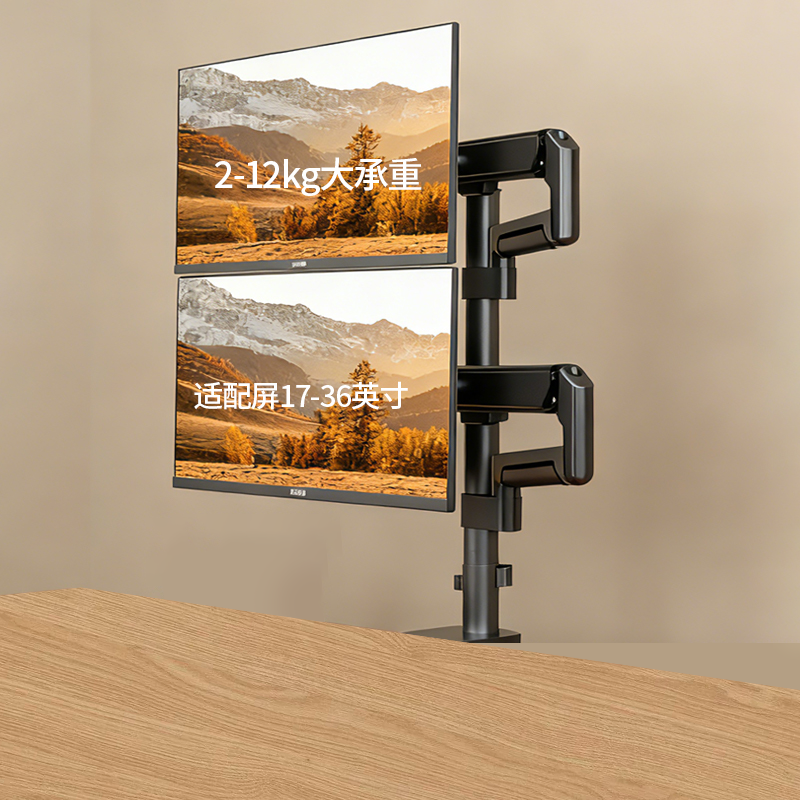 淘行者 TXZ-17 电脑升降支架 1.00 个/台 (计价单位:台) 黑色高清大图
