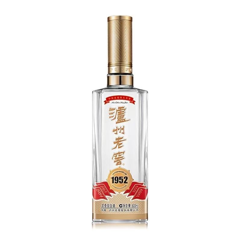 泸州老窖1952 52度500ml*1瓶 浓香型白酒 2970