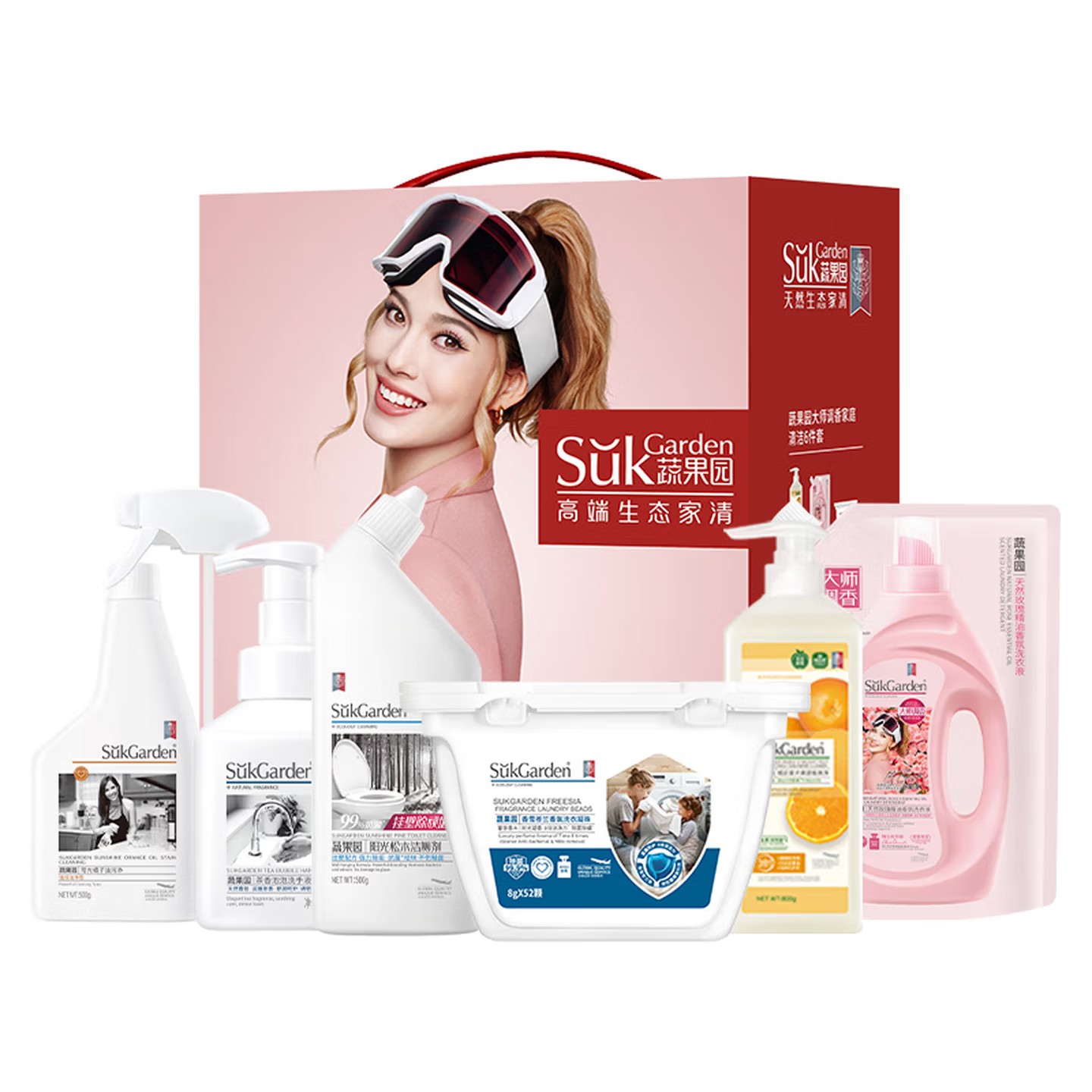 SukGarden 蔬果园 大师调香家庭清洁 6件套(A-7)