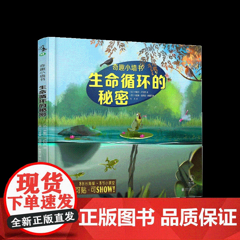 奇趣小墙书:生命循环的秘密 北京联合出版社高清大图