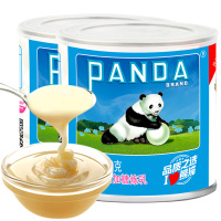 熊猫炼乳350g*2瓶 奶茶咖啡伴侣 甜品蛋挞液烘焙原料 家用早餐涂抹面包三明治酱料 饼干鹰唛炼西米露材料