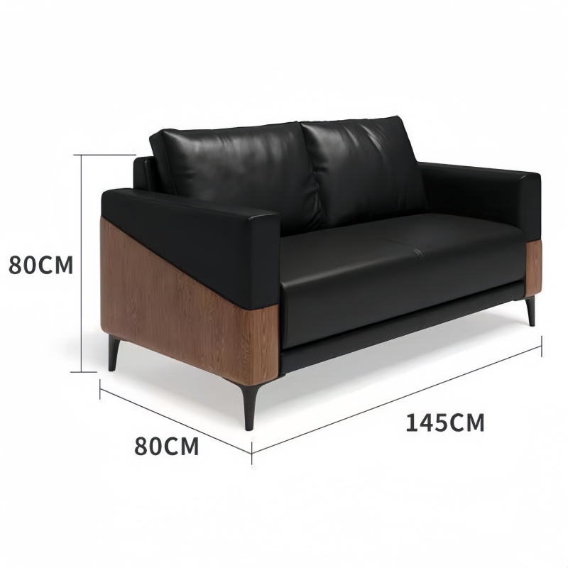 悦兴诚办公沙发双人位张高清大图