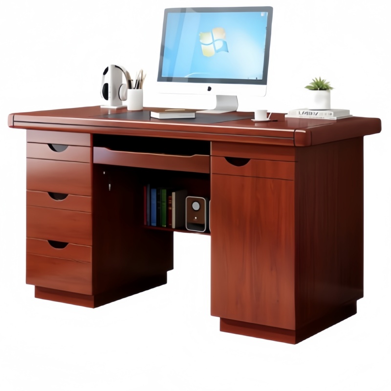 攸形电脑桌160*80*76cm张高清大图