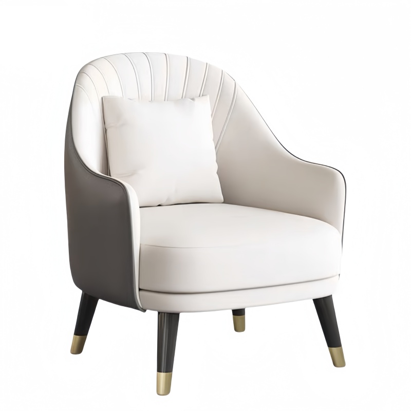 蕃蒂沙发椅灰色个高清大图