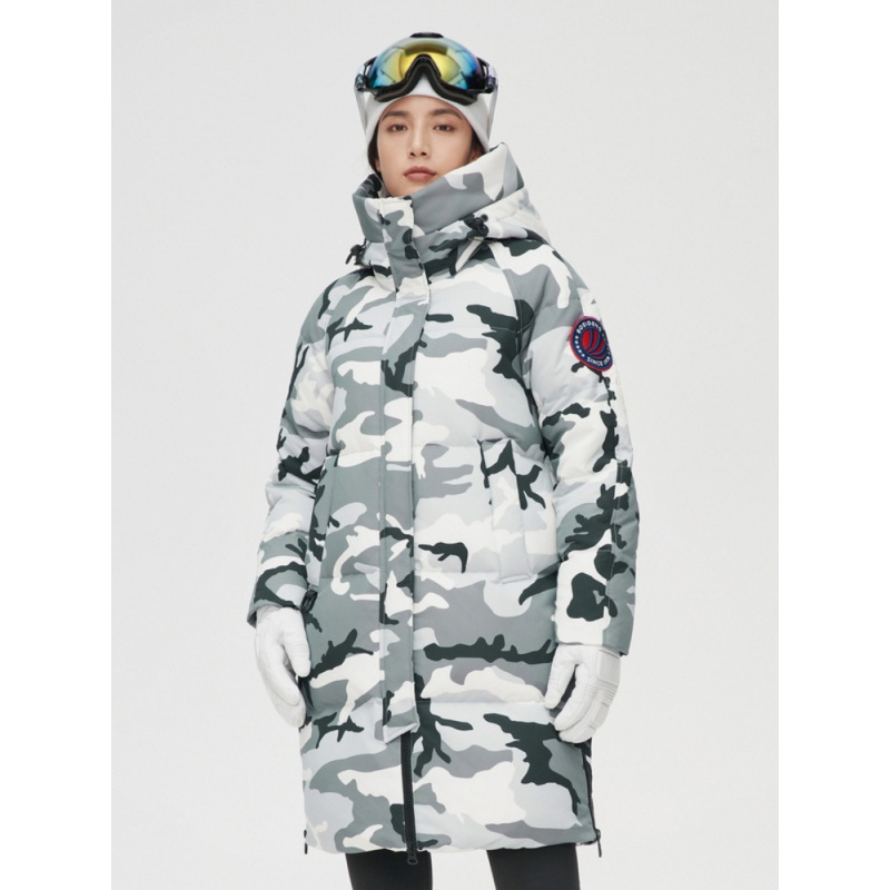 波司登羽绒服女新款2021极寒系列中长款抗寒鹅绒加厚保暖防风外套