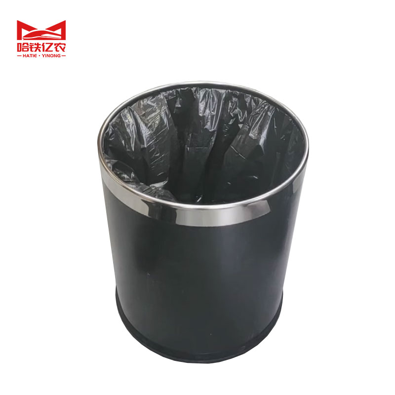哈铁亿农 塑料双层垃圾桶10L/个高清大图