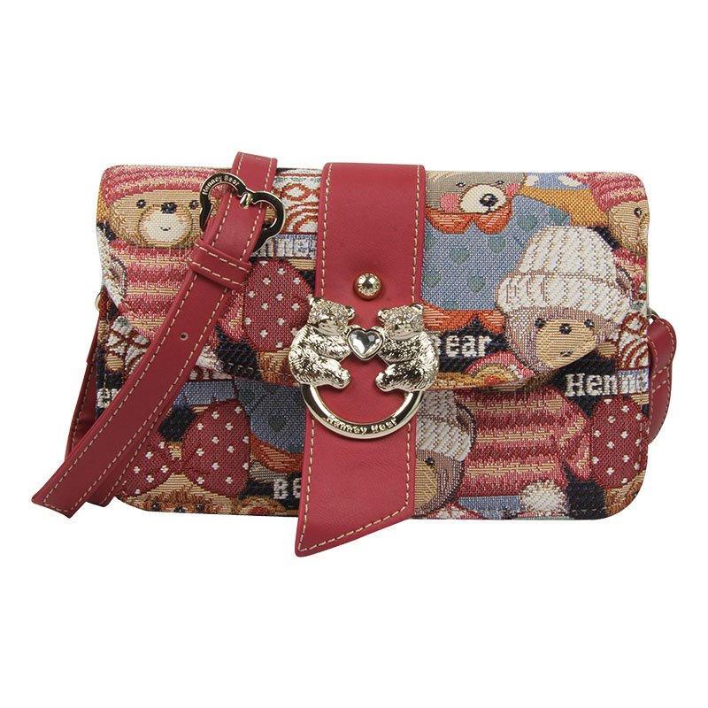 henneybear轩尼小熊2021新包潮网红百搭单肩斜挎包简约休闲女包视频