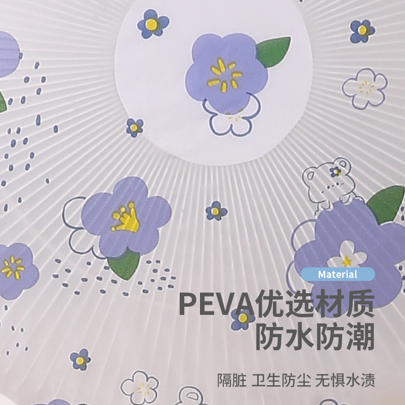 [补贴10%]电风扇罩子防夹手防尘罩风扇网罩台式通用全包保护套电扇防套收纳高清大图